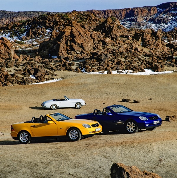 Mercedes-Benz SLK vor 30 Jahren