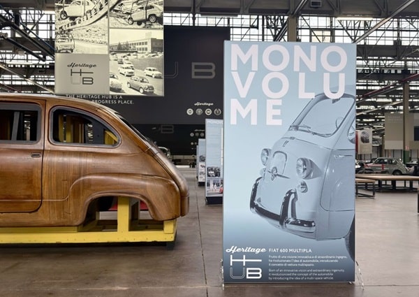 “MONOVOLUME”: HERITAGE HUB CELEBRATES 70 YEARS OF THE FIAT 600 MULTIPLA