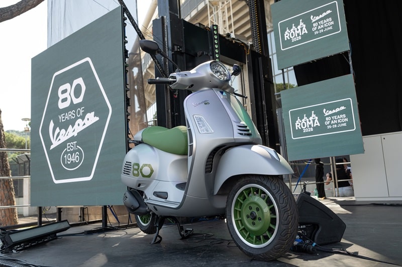 VESPA “EDIZIONE OTTANTESIMO” È ORDINABILE SU VESPA.COM