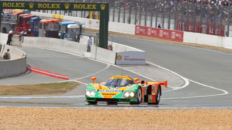 Mazda 787B kehrt an den Circuit de la Sarthe zurück