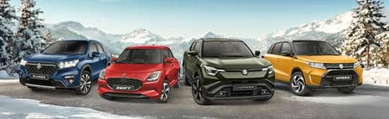 Quattro modelli, una ricetta di successo svizzera – i nuovi modelli speciali PIZ SULAI 2026 di SUZUKI