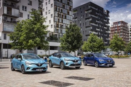 RENAULT CAPTUR E-TECH PLUG-IN (HJB PHEV), RENAULT CLIO E-TECH (BJA HEV), RENAULT MEGANE IV ESTATE E-TECH PLUG-IN R.S. LINE (KFB PHEV RS LINE)
