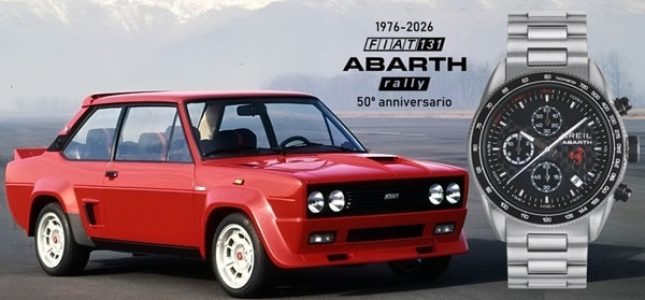 ABARTH AND BREIL CELEBRATE 50 YEARS OF THE FIAT 131 ABARTH RALLY WITH AN EXCLUSIVE CHRONOGRAPH