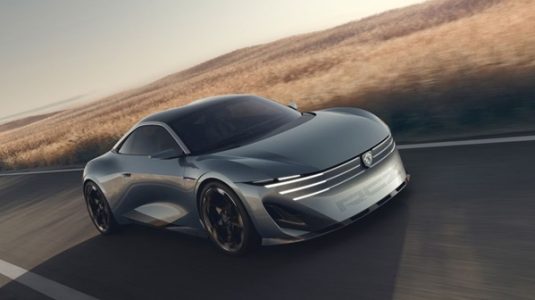 PEUGEOT RCZ Vision: Neue Technologie trifft neues Design. Elektromotor bietet 368 kW (500 PS) Leistung