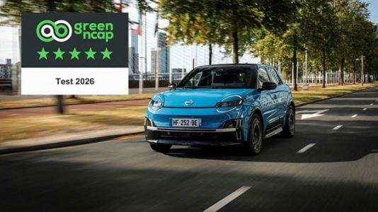 Nissan, Green NCAP: cinq étoiles pour la nouvelle Nissan MICRA 100 % électrique