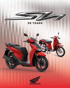 Beyond the bike: A quarter century of Italian style – the SH125i celebrates 25 years of production